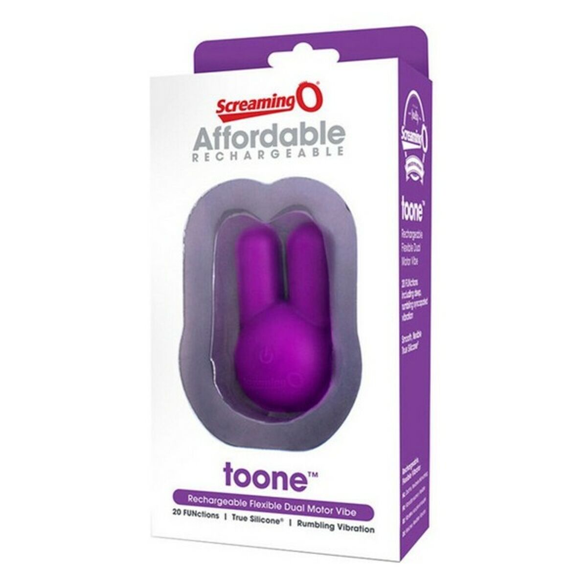 Vibrador The Screaming O Affordable Rechargeable Lilás